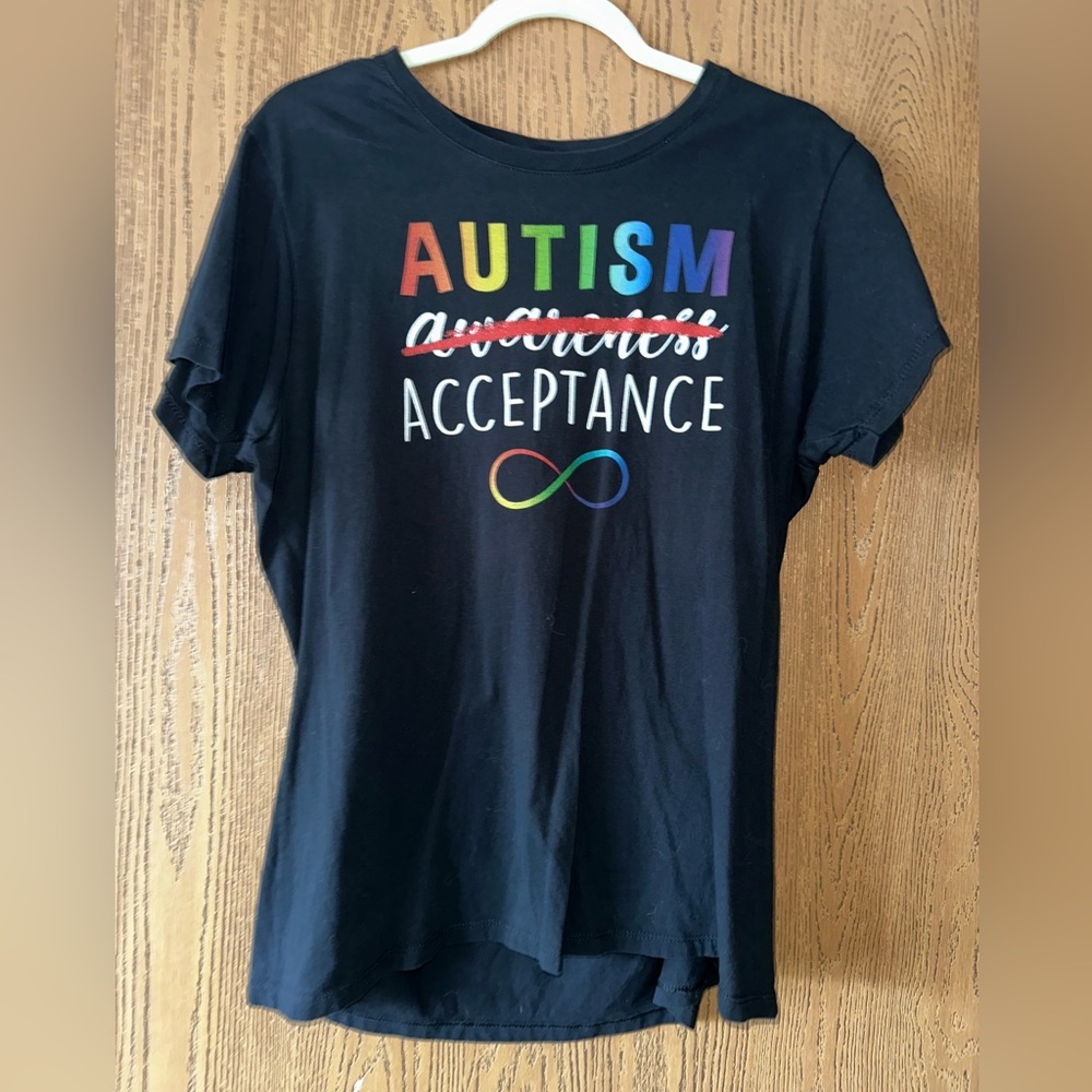 Autism acceptance tshirt